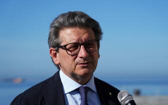 Zeno d'Agostino Zeno D'Agostino Presidente Autorità Sistema Portuale Mare Adriatico Orientale, Trieste 28 Settembre 2021. ANSA/MAURO ZOCCHI