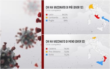 Grafiche coronavirus vaccini