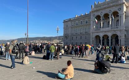 Trieste, non vaccinati i 46 positivi dopo proteste no Green pass