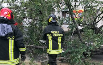 Maltempo: allerta arancione in Sicilia, danni a Catania 
Foto vigili del fuoco