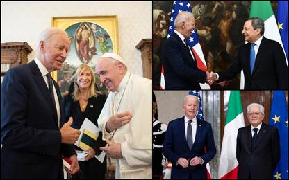 G20 Roma, Biden incontra Papa Francesco, Mattarella e Draghi. FOTO