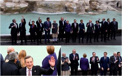 G20, seconda giornata: c'è accordo su clima. Leader a Fontana Trevi