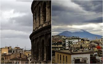 Una foto di Napoli e Roma
