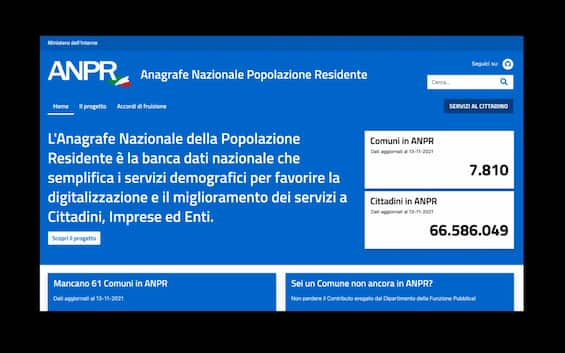 Anagrafe Digitale: Come Scaricare I Certificati Anagrafici Online ...