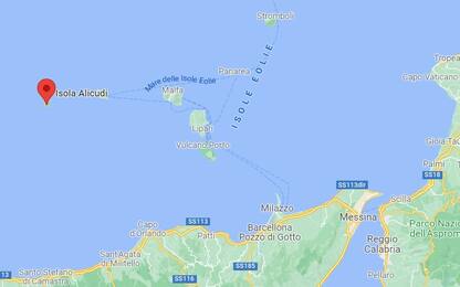 Isole Eolie, sisma di magnitudo 4.3 a 25 chilometri da Alicudi