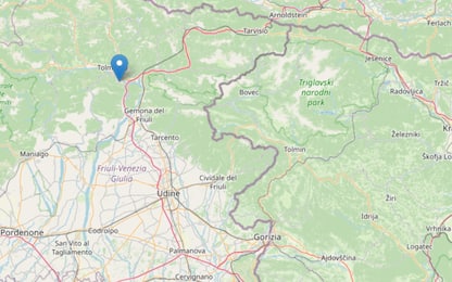 Friuli, terremoto di magnitudo 2,5 avvertito dalla popolazione