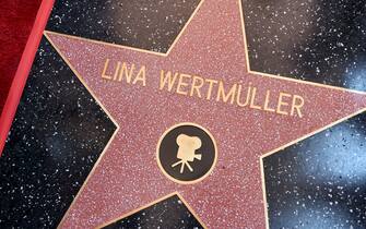 HOLLYWOOD, CALIFORNIA - OCTOBER 28: Lina Wertmuller is honored with a Star on the Hollywood Walk of Fame on October 28, 2019 in Hollywood, California. (Photo by Axelle/Bauer-Griffin/FilmMagic)