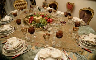 tavola natalizia cenone