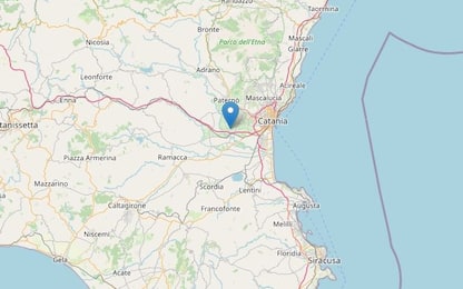 Sicilia, scosse di terremoto nel Catanese: magnitudo tra 2.2 e 4.3