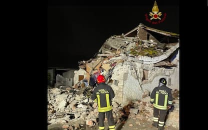 Crolla palazzina nel Pistoiese, Vigili del fuoco: “Nessuno dentro”