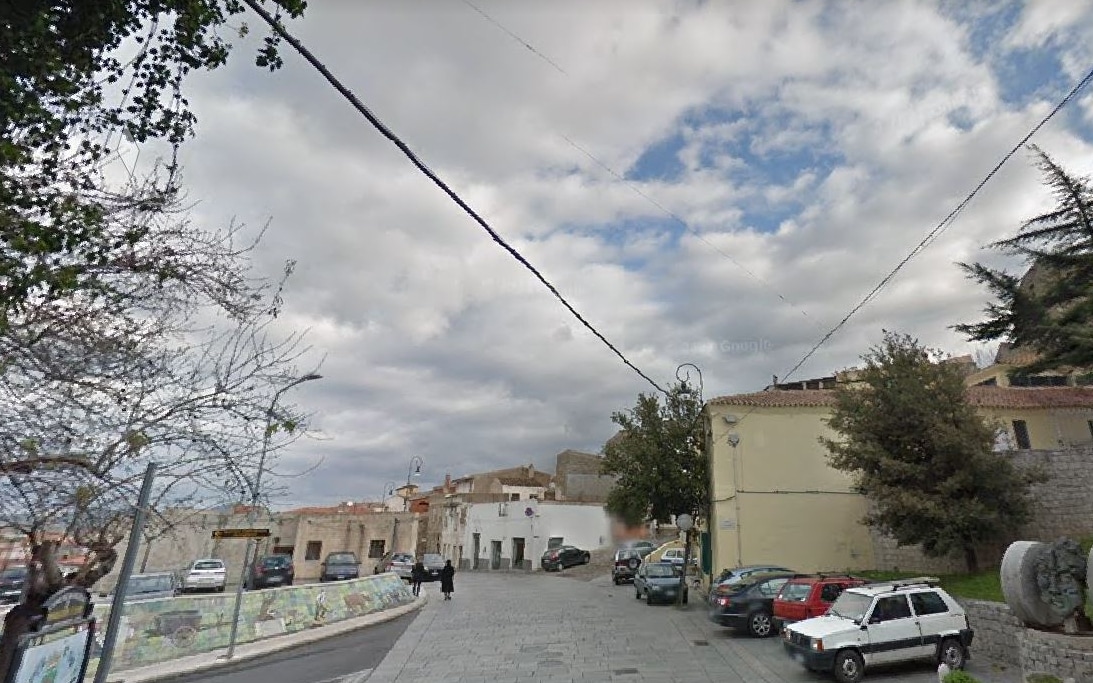 Il centro di Oliena (foto da Google Street view)