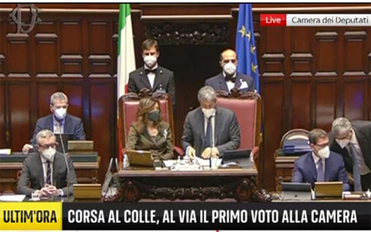 Election of the President of the Republic, voting at the Quirinale.  DIRECT