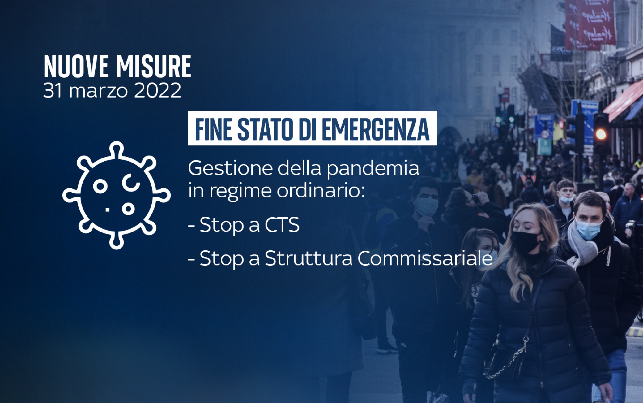 nuove misure riaperture nuove misure riaperture fine stato emergenza