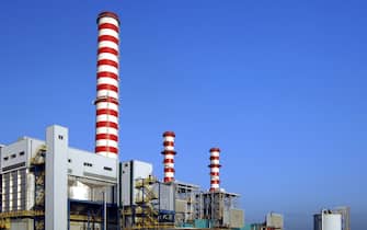 A coal-fired power plant