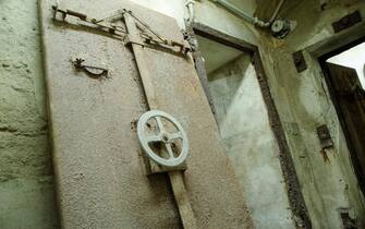 italy - Reportage of visit to the the bomb shelter under the town hall of Turin