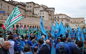 Assisi, 1 maggio: Landini, bisogna fermare questa guerra assurda