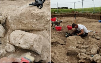 mont'e prama sardegna scavi archeologici giganti