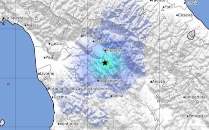 Terremoto in Toscana, sciame sismico in provincia di Firenze