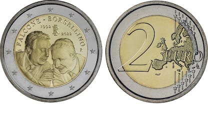Emessa moneta in ricordo di Falcone e Borsellino. FOTO