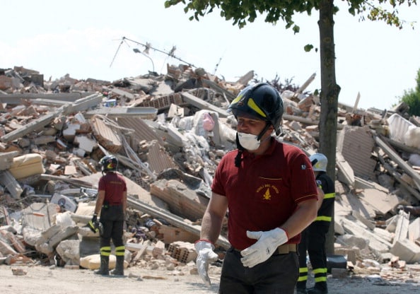 foto terremoto a Cavezzo, maggio 2012
