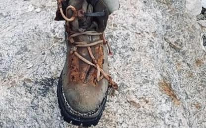 Dopo 52 anni trovato secondo scarpone di Günther Messner