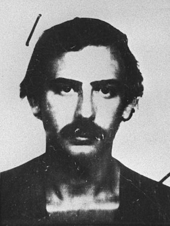 Una immagine risalente al 1988 del terrorista Alessio Casimirri, gia' membro delle Brigate Rosse, rifugiatosi in Nicaragua. ANSA