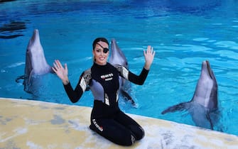 Notte Rosa nei parchi Costa, Gessica Notaro a Oltremare: "Per i delfini sono sempre la stessa"