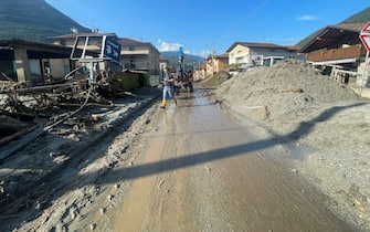 I danni in Val Camonica, nel Bresciano