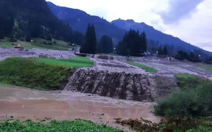 Maltempo, bomba d’acqua in Val di Fassa: evacuate oltre 100 persone