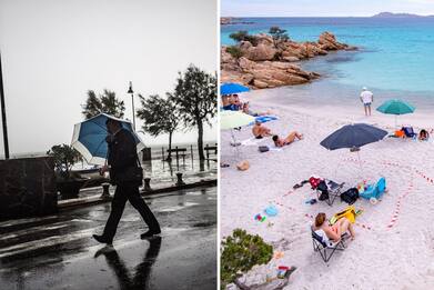 Meteo Ferragosto, piovoso al Nord e sole a Sud. Caldo da martedì