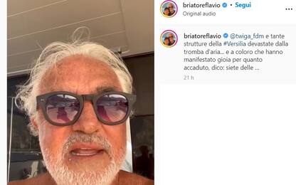 Twiga, Briatore: "Felici per i danni del maltempo? Italiani invidiosi"