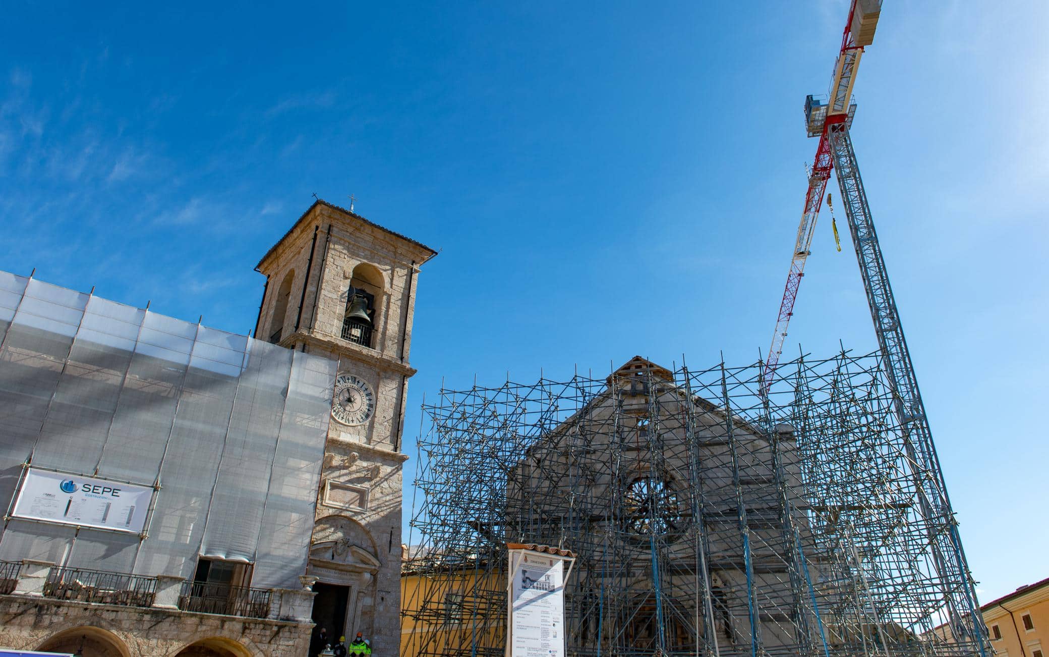 Ricostruzione della Basilica di San Benedetto a Norcia