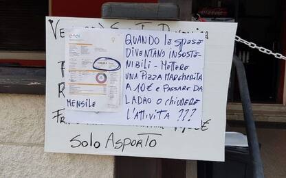 Caro bollette, le proteste dei ristoratori in Italia