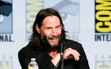 Keanu Reeves participates in a panel for BRZRKR on day 2 of ComicCon at the San Diego Convention Center in San Diego, CA on Friday June 22, 2022



Pictured: Keanu Reeves

Ref: SPL5328217 220722 NON-EXCLUSIVE

Picture by: London Entertainment / SplashNews.com



Splash News and Pictures

USA: +1 310-525-5808
London: +44 (0)20 8126 1009
Berlin: +49 175 3764 166

photodesk@splashnews.com



World Rights,