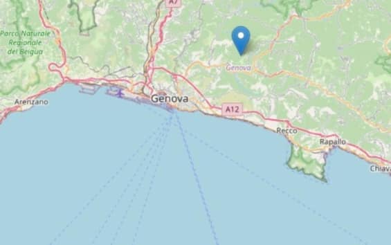 Terremoto a Genova, forte scossa avvertita in centro città Terremoto a Genova, forte scossa avvertita in centro città