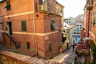 Glimpse of Boccadasse, Genova, Liguria, Italy, Europe. (Photo by: Leonardo Mangia/REDA&CO/Universal Images Group via Getty Images)