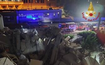 Crollata l'aula magna dell'università di Cagliari