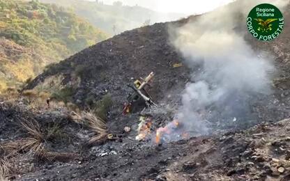 Canadair precipitato sull'Etna, trovati i corpi dei piloti dispersi