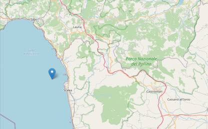 Terremoto in Calabria, scossa 5.1 sulla costa tra Scalea e Cosenza