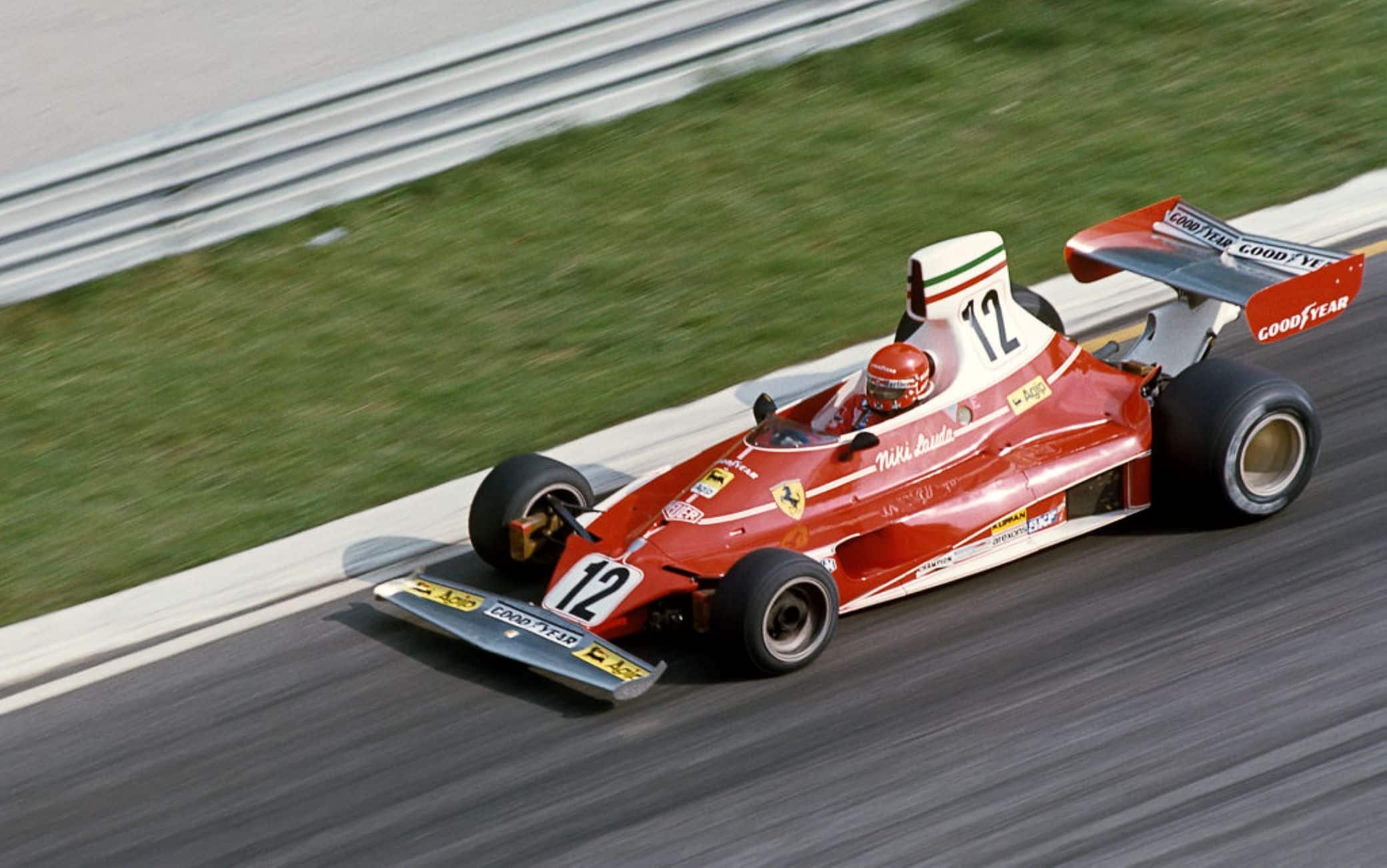 La Ferrari 312 di Lauda