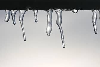 06 November 2022, Bavaria, Kochel a.See: Icicles hang from a canopy on the Herzogstand. Photo: Katrin Requadt/dpa (Photo by Katrin Requadt/picture alliance via Getty Images)