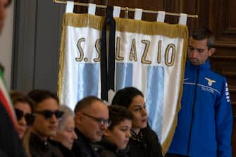 Funeral home of former Serbian soccer player and coach, Sinisa Mihajlovic, at the Capitoline Hill (Campidoglio) in Rome, Italy, 18 December 2022.
ANSA/MASSIMO PERCOSSI