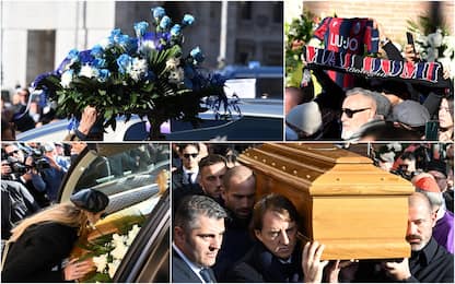 Sinisa Mihajlovic, i funerali a Roma. LE FOTO