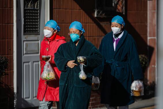 Influenza in China, leap in cases in Sian.  Hypothesis lockdown and quarantine