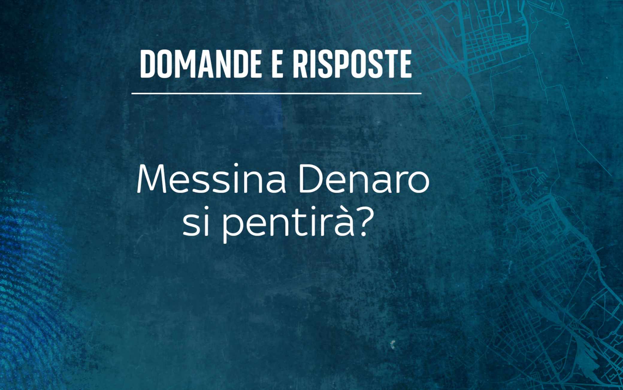 Matteo Messina Denaro si pentirà?