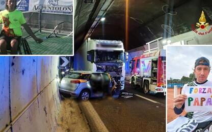 Andrea Silvestrone morto con i figli sulla A14, lutto a Montesilvano