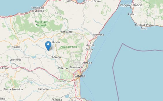 Catania, scossa di terremoto magnitudo 3.7 Catania, scossa di terremoto magnitudo 3.7