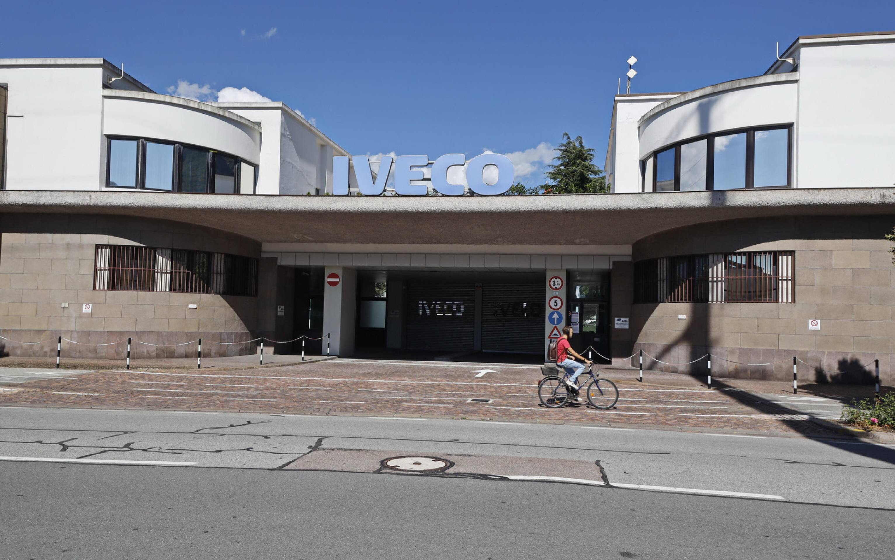 Lo stabilimento Iveco a Bolzano