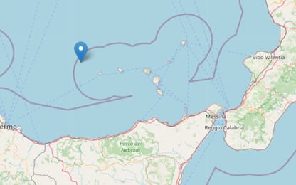 Terremoto al largo delle Eolie, scossa di magnitudo 4.1 nella notte