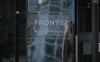 POLAND EU FRONTEX FABRICE LEGGERI RESIGNS epa09917083 Frontex headquarters in Warsaw, Poland 29 April 2022. According to a press release by the EU Commission on 29 April 2022, Executive Director of the European Border and Coastguard Agency (Frontex), Fabrice Leggeri has resigned with immediate effect. Deputy Executive Director of Frontex, Aija Kalnaja will assume the lead of the agency with immediate effect, the statement added. EPA/Marcin Obara POLAND OUT